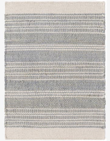 Gray Hand Woven Lariat Rug