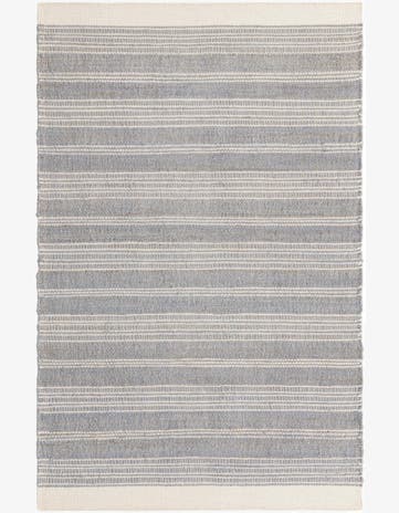Gray Hand Woven Lariat Rug