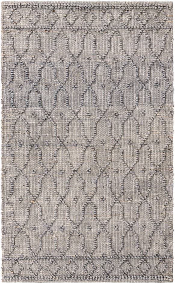 Detail image of 3' 1 x 5' 1 Hand Woven Larsa Jute Rug