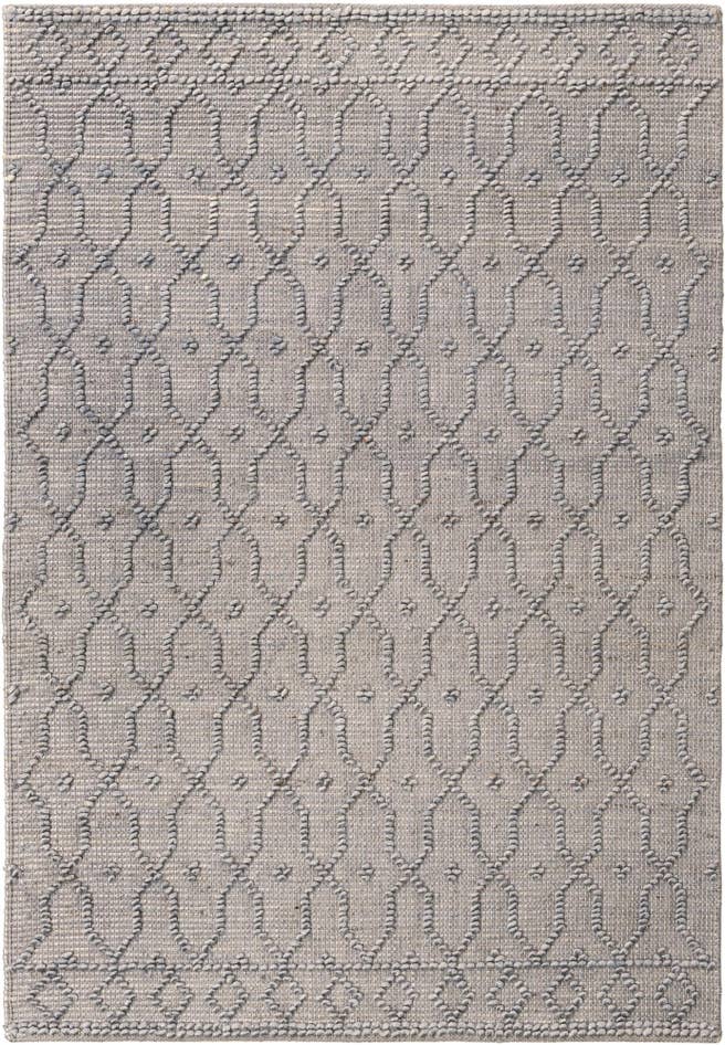 Detail image of 4' 1 x 6' 1 Hand Woven Larsa Jute Rug