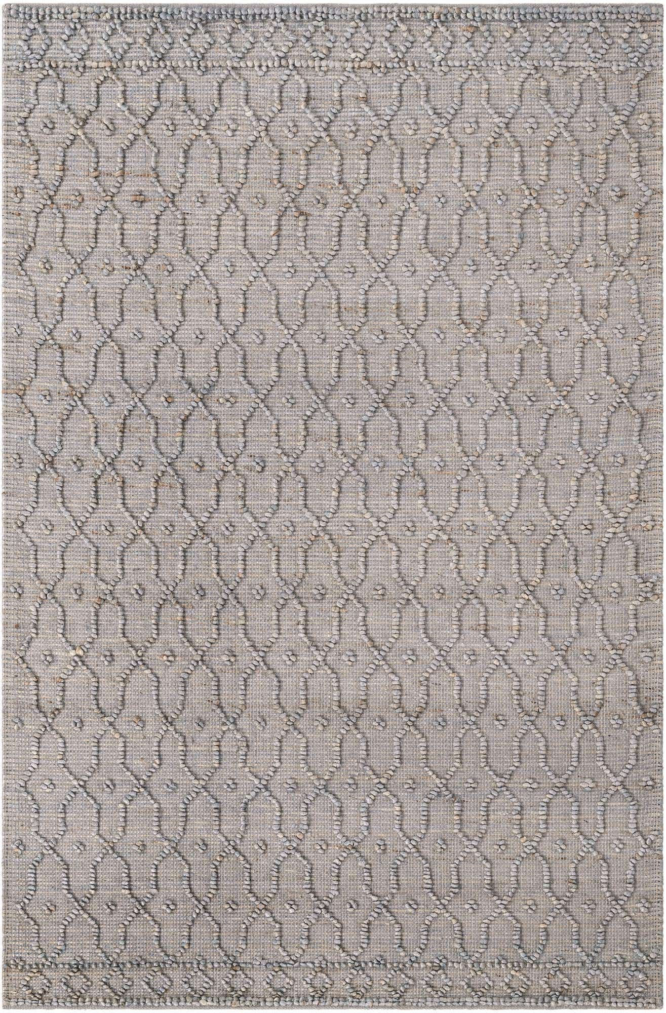 5' 3 x 8' Hand Woven Larsa Jute Rug