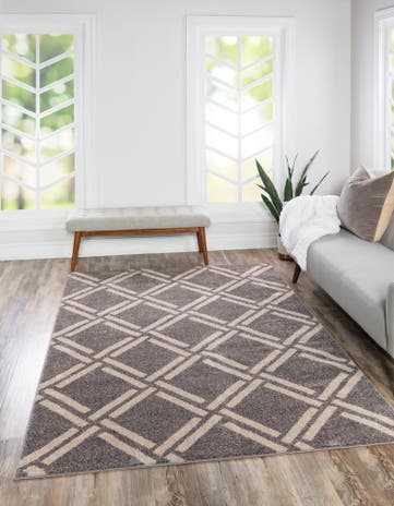 5' x 8' Lattice Rug