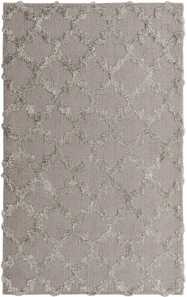 Detail image of 5' x 7' 10 Lattice Shag Rug