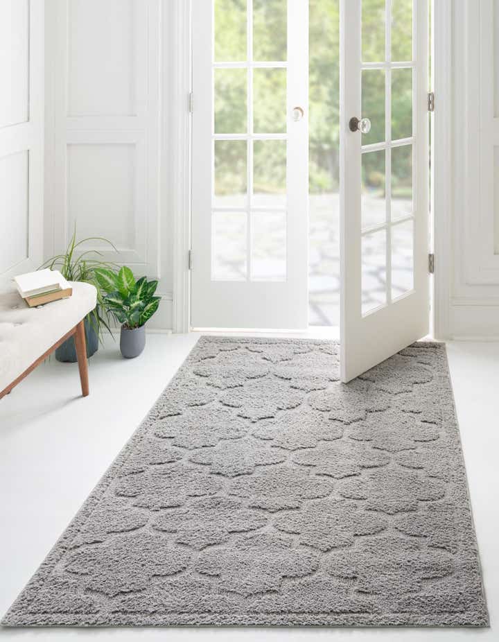 4' x 6' Lattice Shag Rug