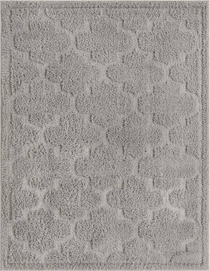 Detail image of 4' x 6' Lattice Shag Rug