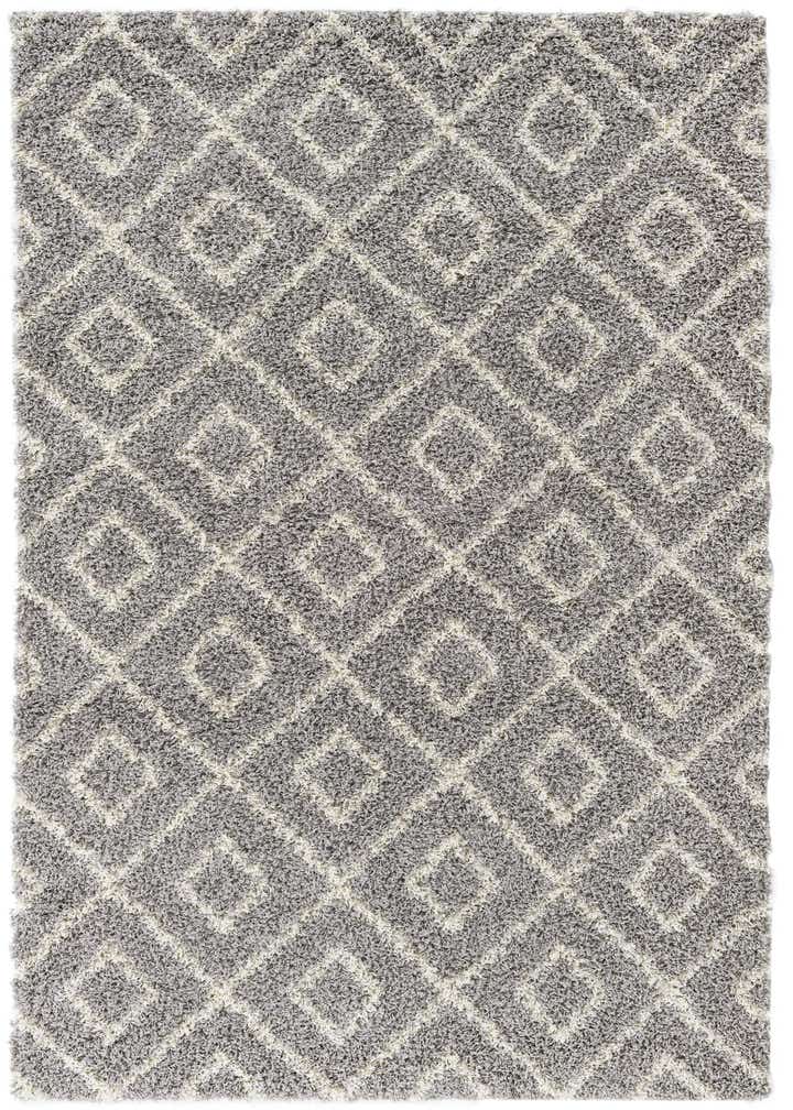 6' x 9' Lattice Shag Rug