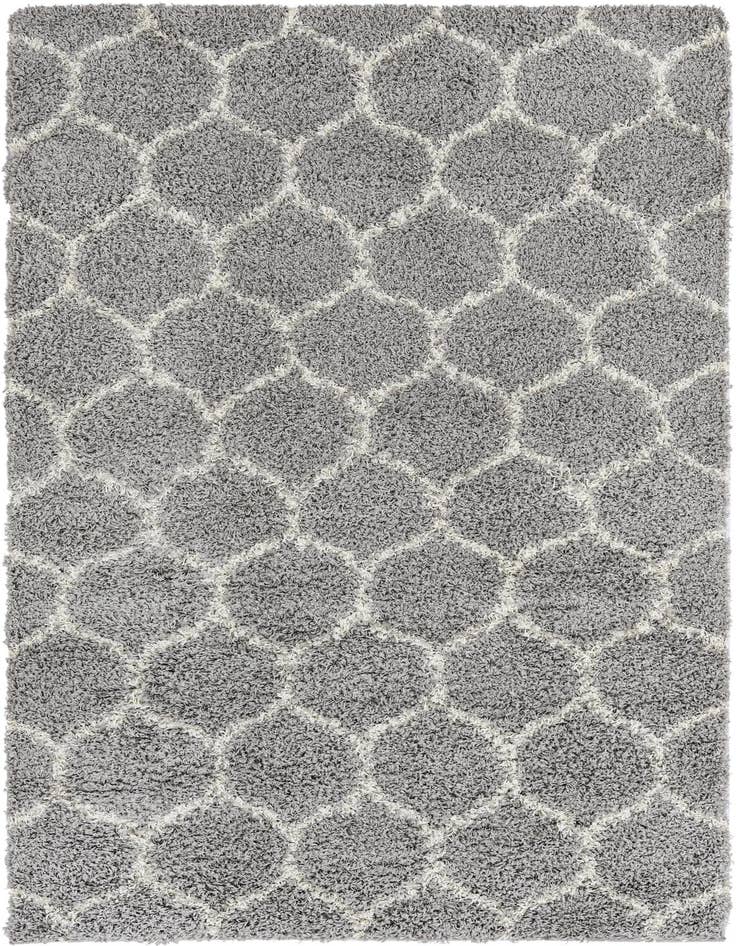 Detail image of 5' 3 x 8' Lattice Shag Rug
