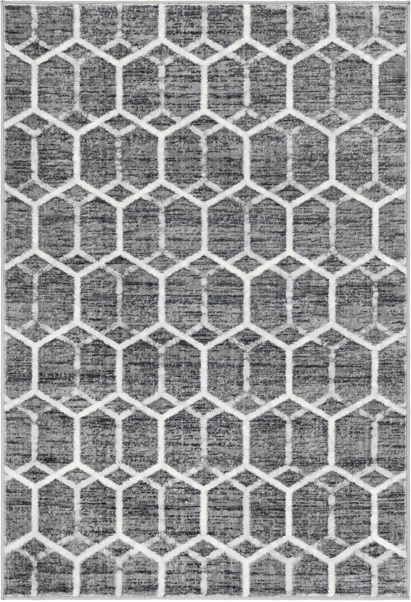 4' x 6' Lattice Trellis Rug