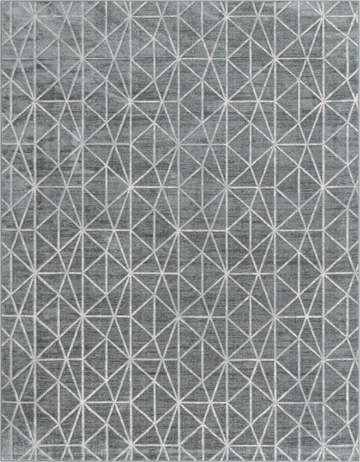 Detail image of 9' 10 x 14' Lattice Trellis Rug
