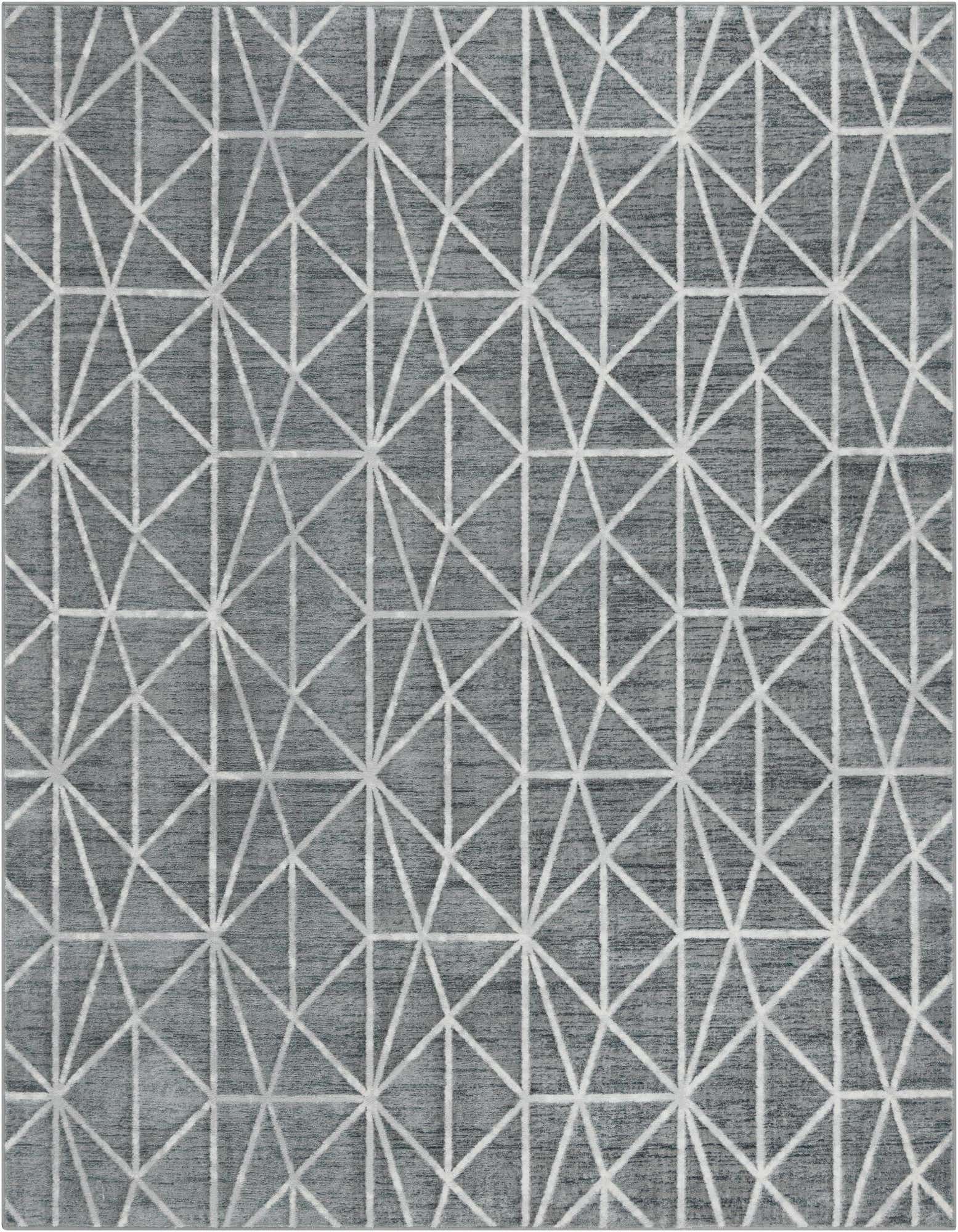 8' x 10' Lattice Trellis Rug