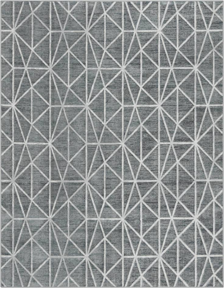 Detail image of 8' x 10' Lattice Trellis Rug