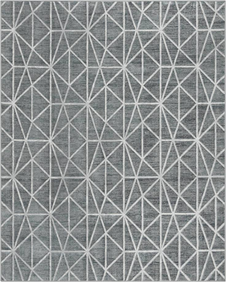 Detail image of 8' x 10' Lattice Trellis Rug