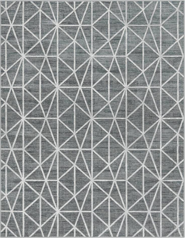 Detail image of 7' x 10' Lattice Trellis Rug