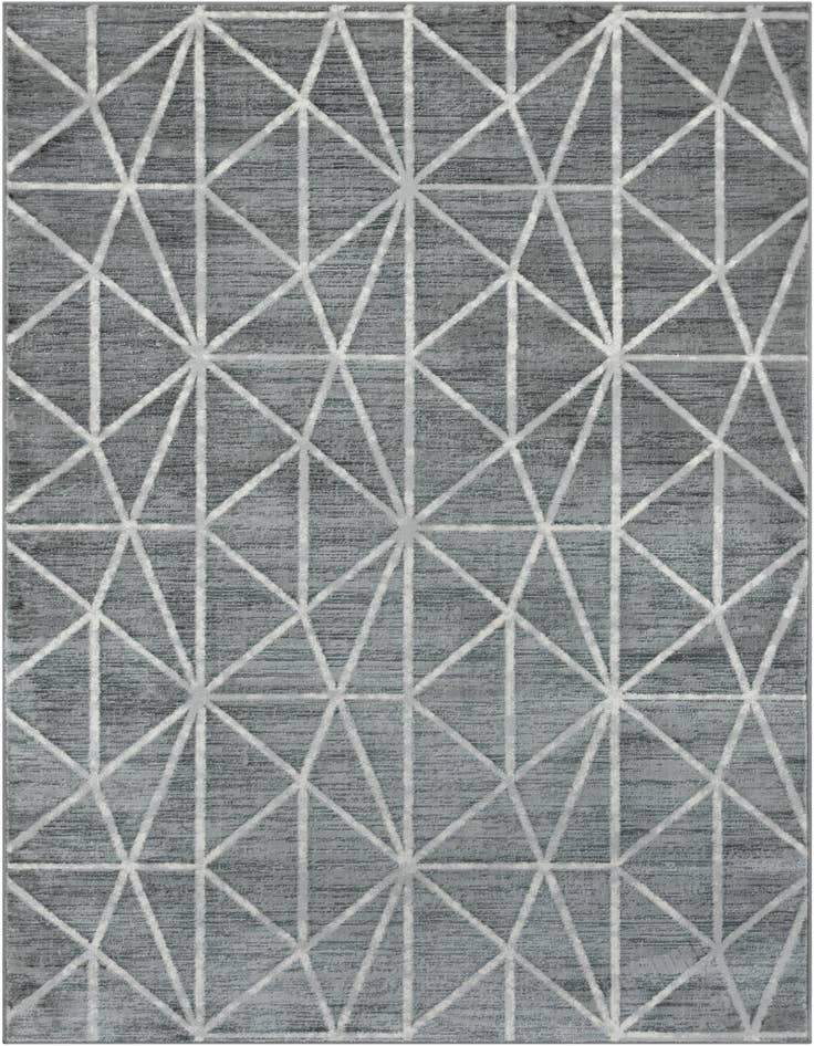 Detail image of 5' x 8' Lattice Trellis Rug