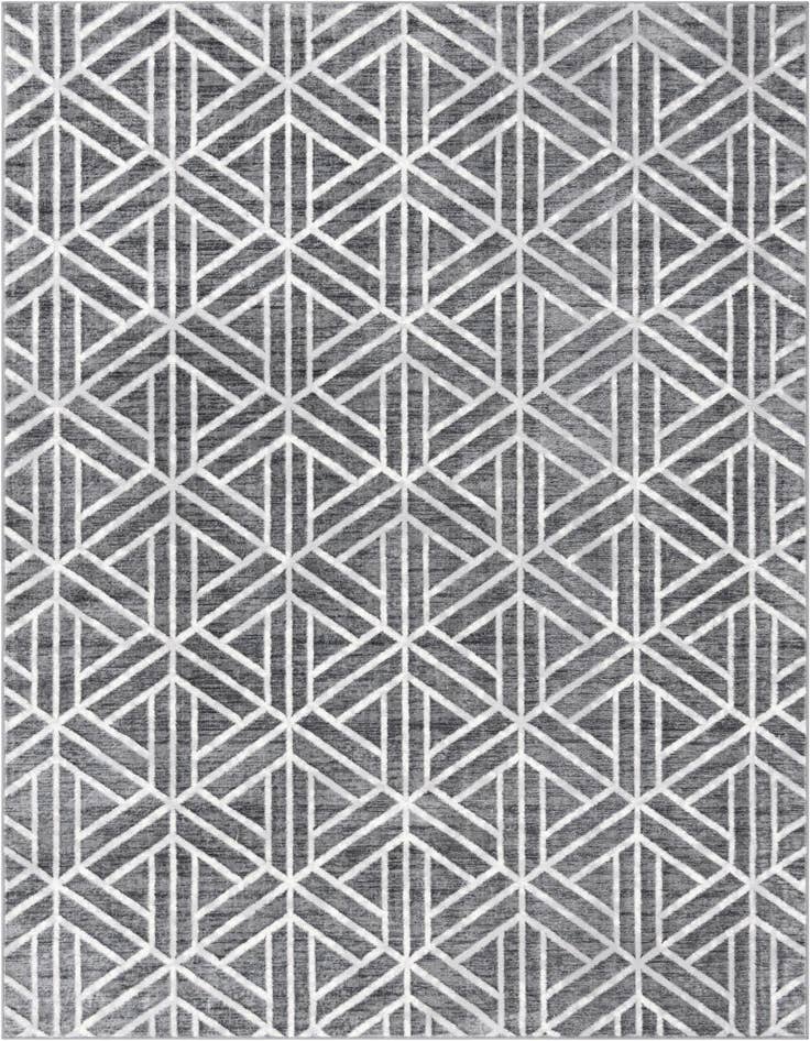 Detail image of 8' x 10' Lattice Trellis Rug