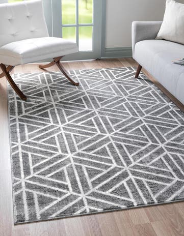 6' x 9' Lattice Trellis Rug