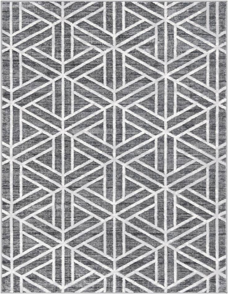 Detail image of 5' x 8' Lattice Trellis Rug