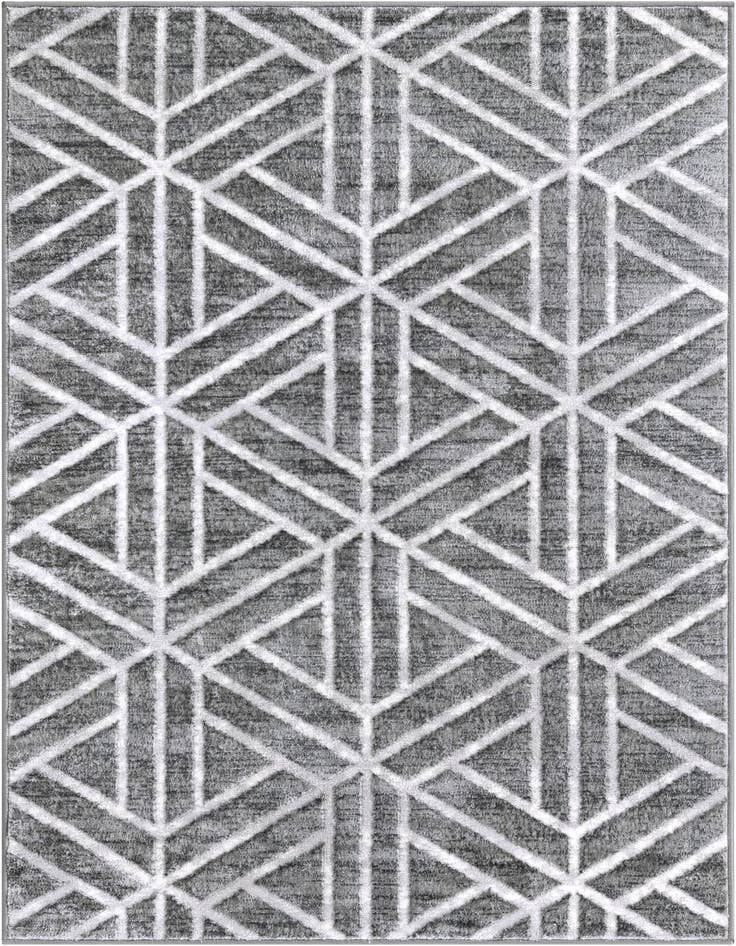 Detail image of 4' x 6' Lattice Trellis Rug