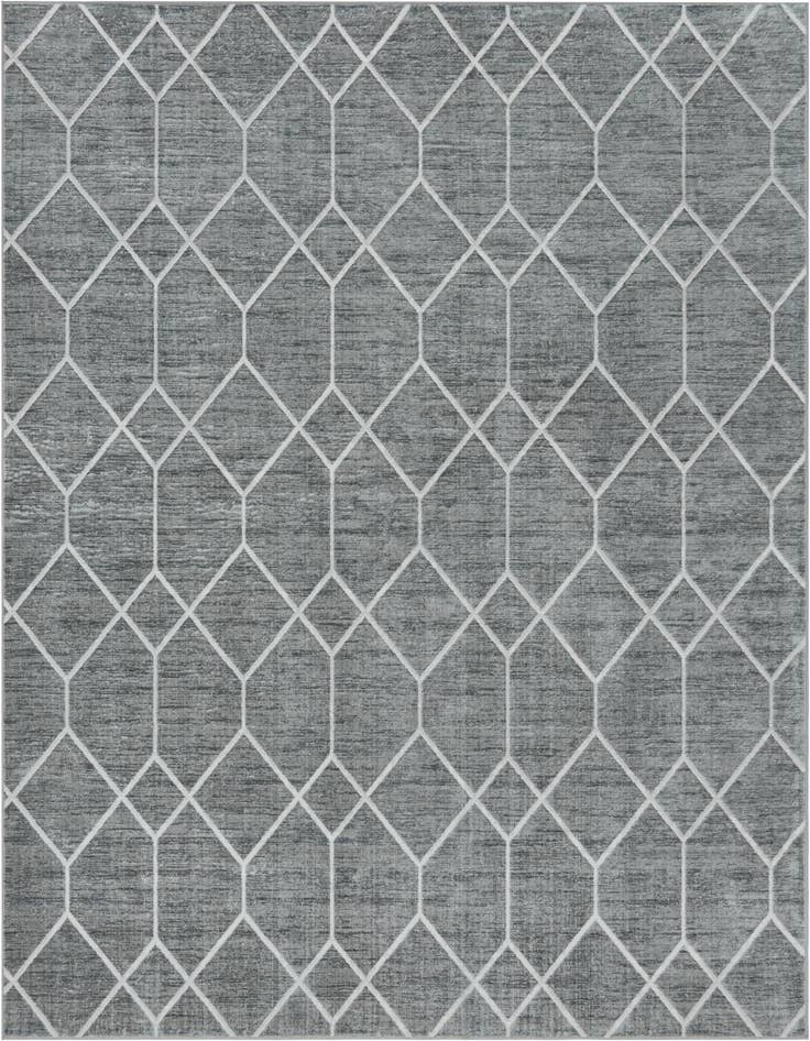 Detail image of 9' 10 x 14' Lattice Trellis Rug