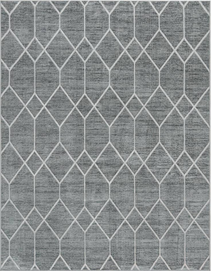 Detail image of 9' x 12' 2 Lattice Trellis Rug