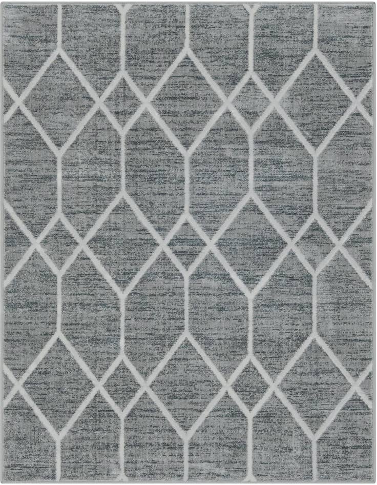 Detail image of 4' x 6' Lattice Trellis Rug