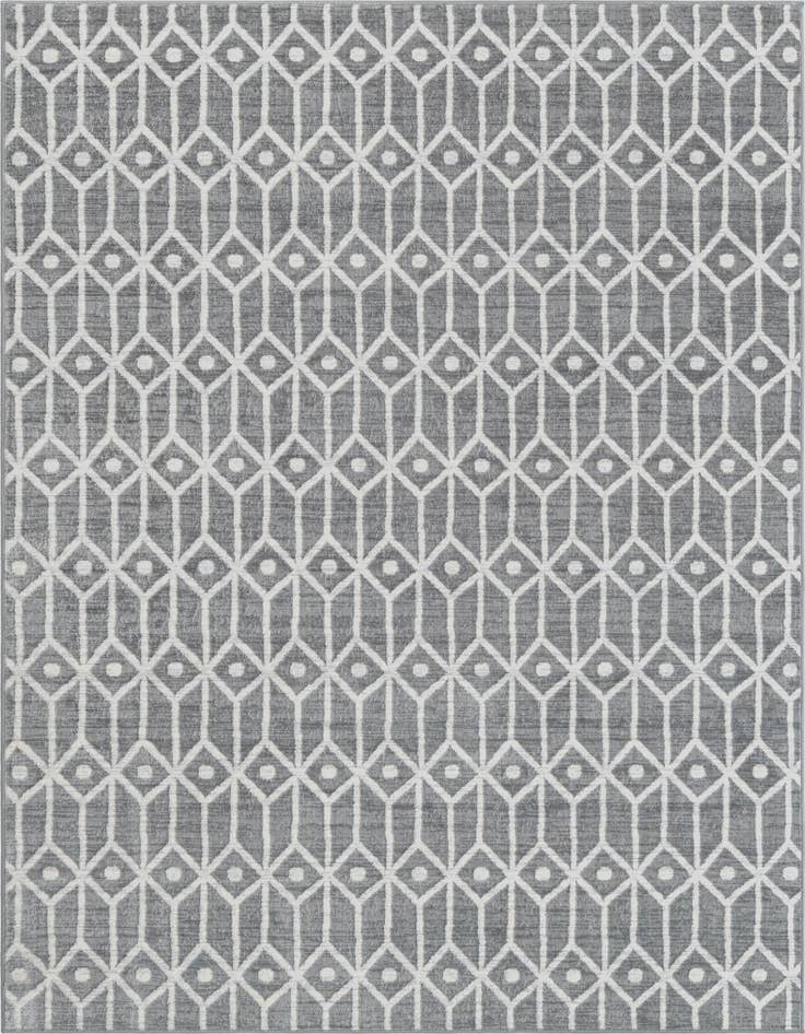 Detail image of 7' x 10' Lattice Trellis Rug
