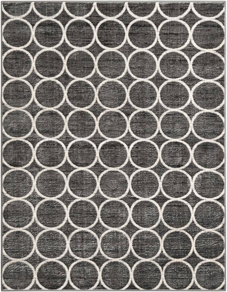 Detail image of 5' 3 x 7' Lattice Trellis Rug