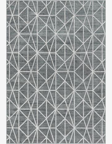 7' x 10' Lattice Trellis Rug