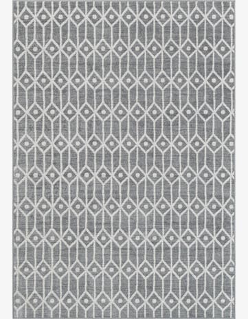 7' x 10' Lattice Trellis Rug