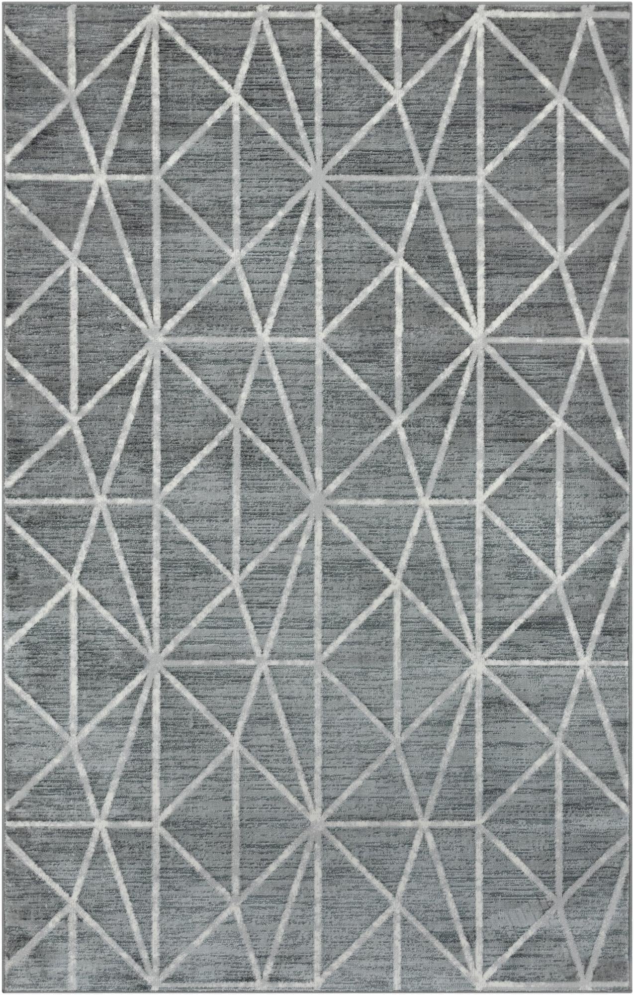 5' x 8' Lattice Trellis Rug