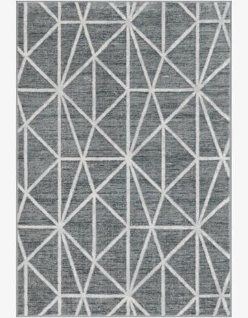 4' x 6' Lattice Trellis Rug