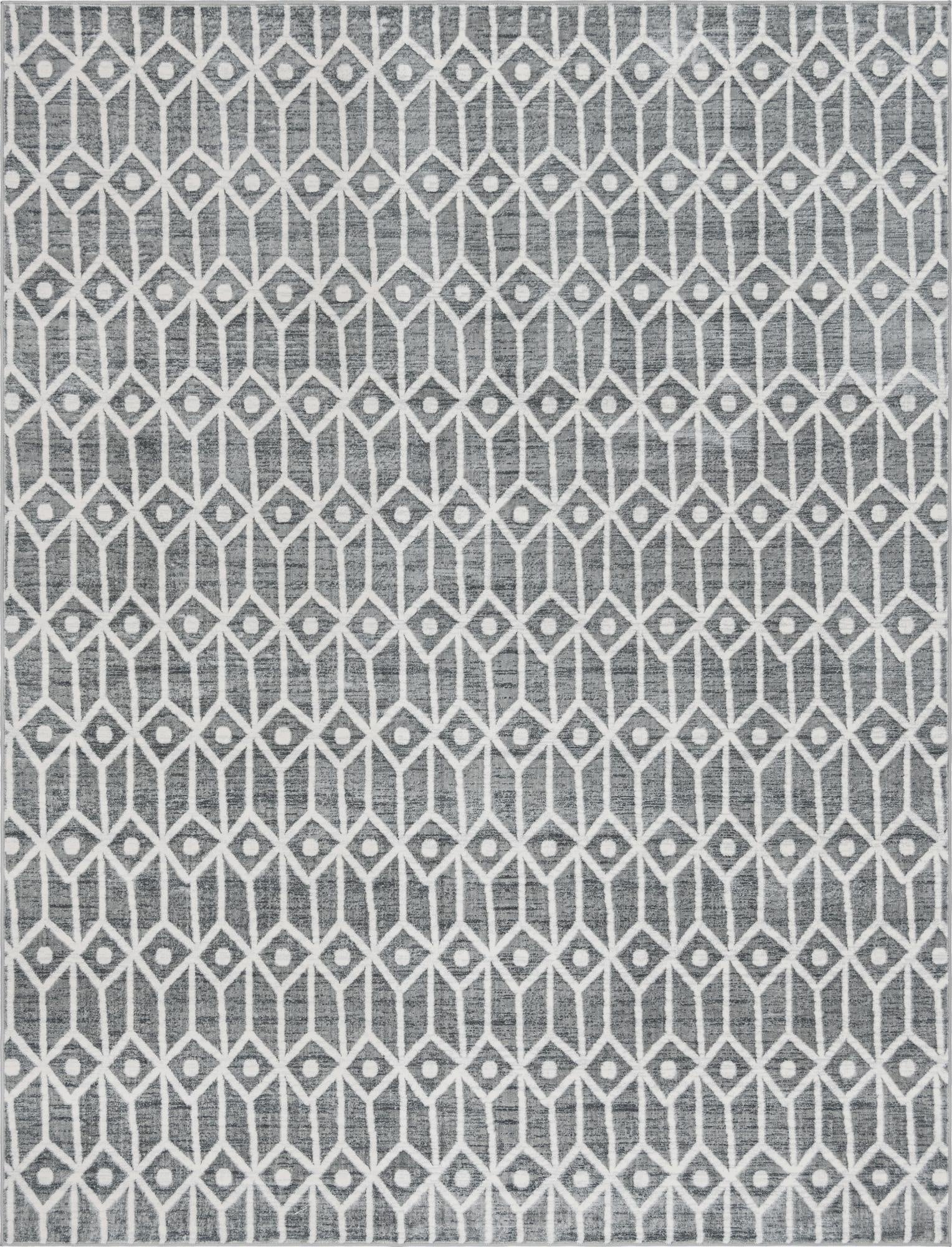 9' x 12' 2 Lattice Trellis Rug