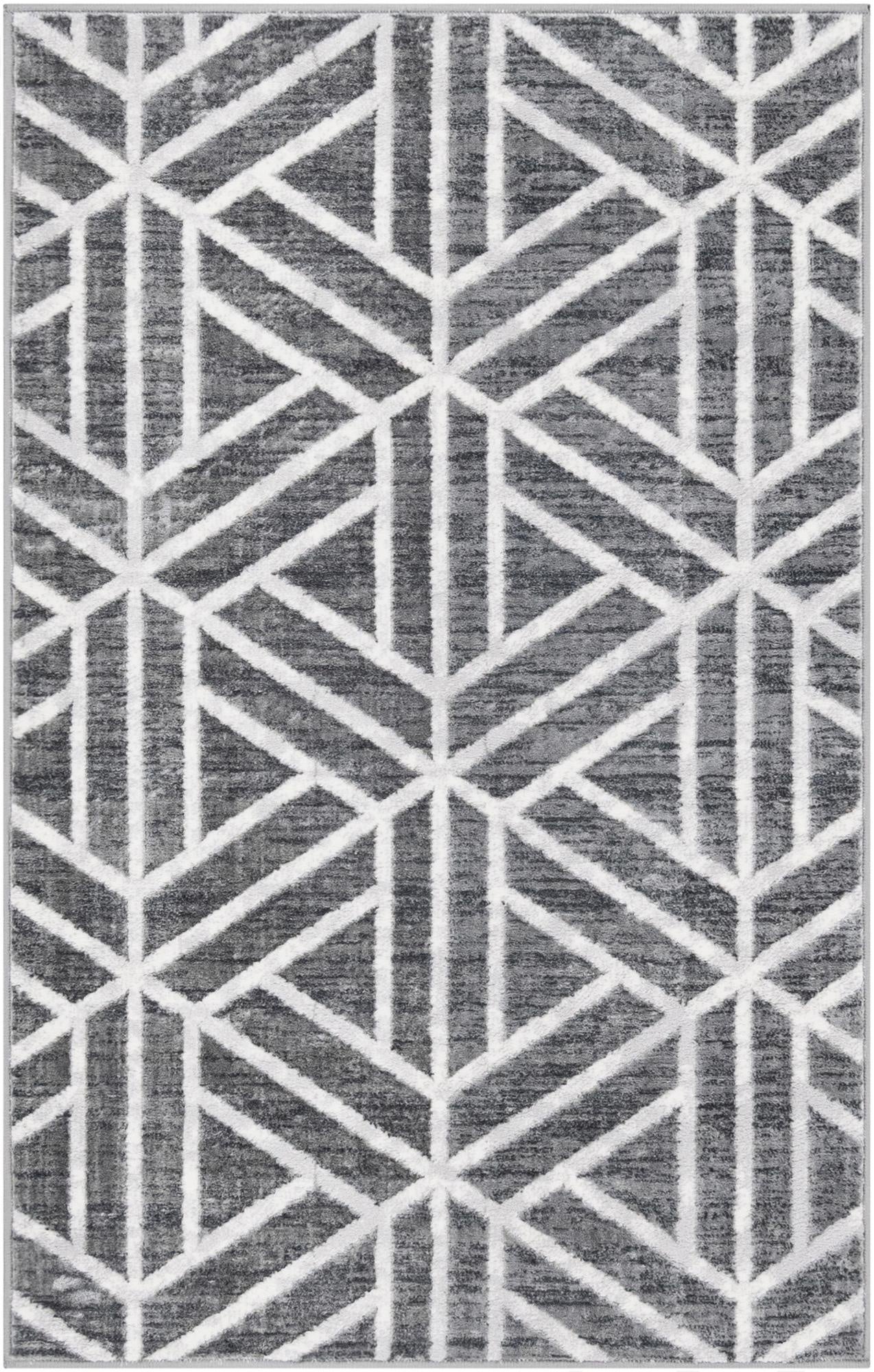 3' 3 x 5' 3 Lattice Trellis Rug