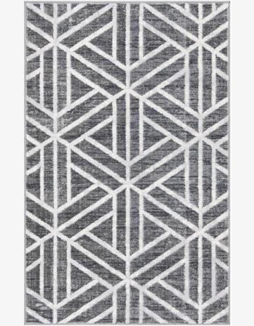 3' 3 x 5' 3 Lattice Trellis Rug