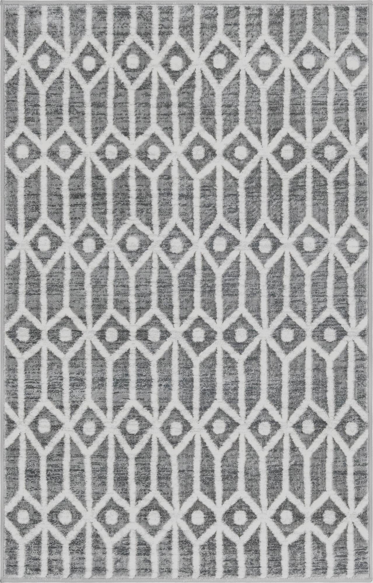 100cm x 160cm Lattice Trellis Rug