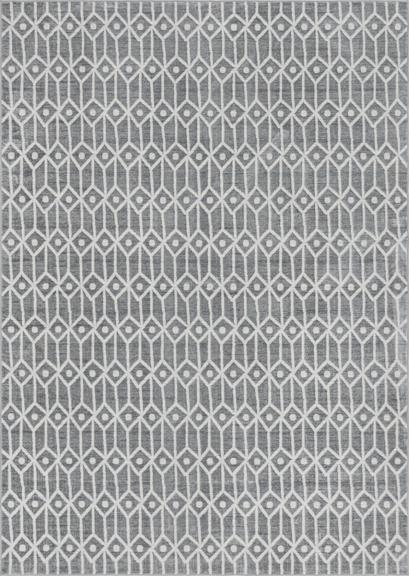 9' 10 x 14' Lattice Trellis Rug