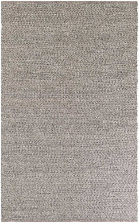 Detail image of 5' 1 x 8' Hand Woven Lattice Wool Rug