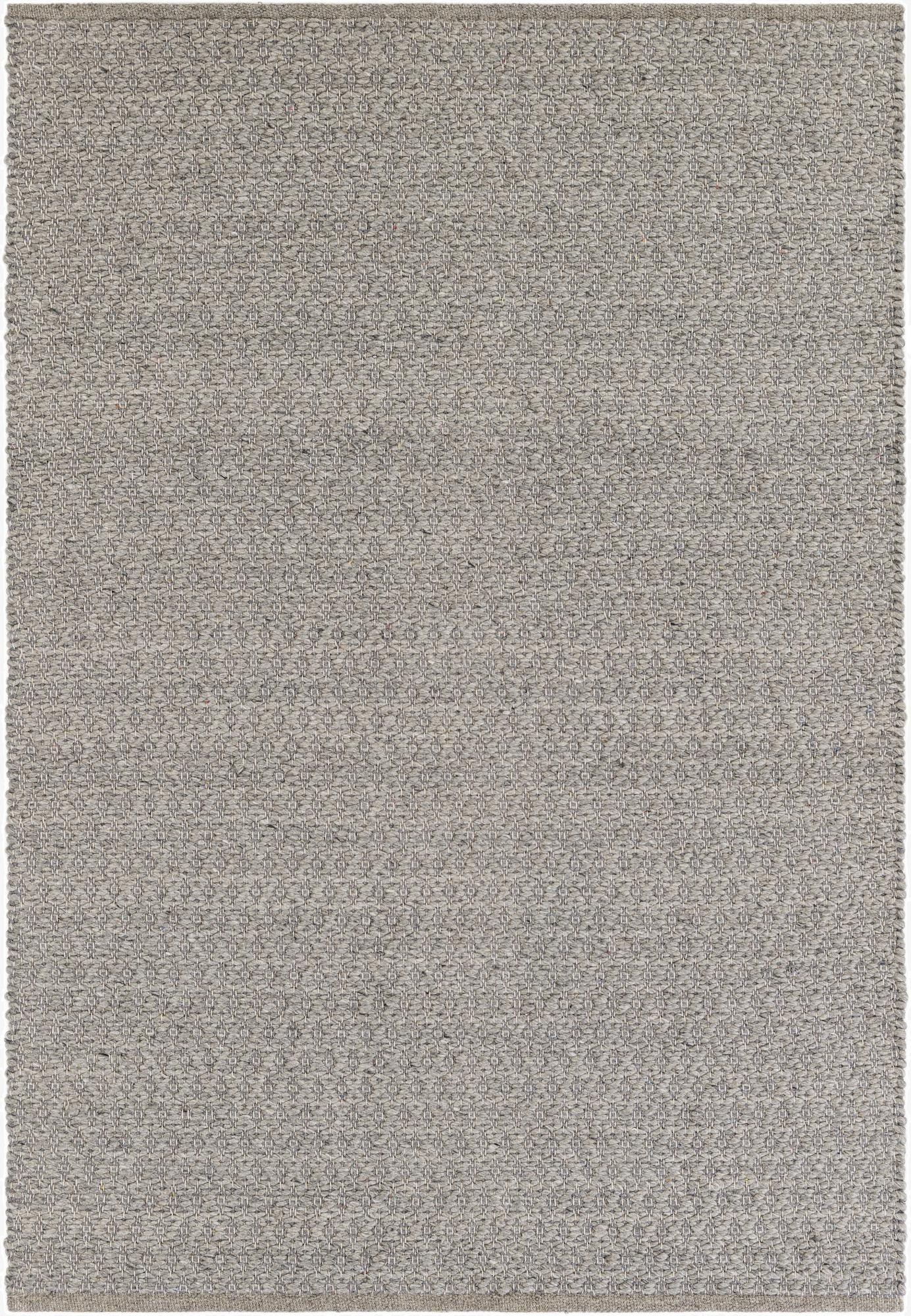4' 1 x 6' 1  Hand Woven Lattice Wool Rug