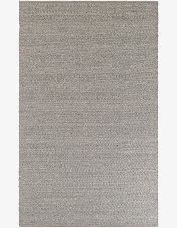 5' 1 x 8' Hand Woven Lattice Wool Rug