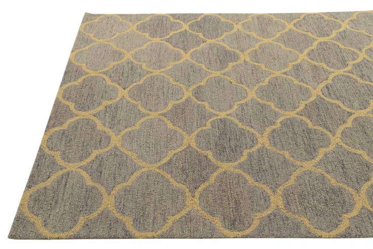 Detail image of 5' 1 x 8' 1 Luna Wool Rug