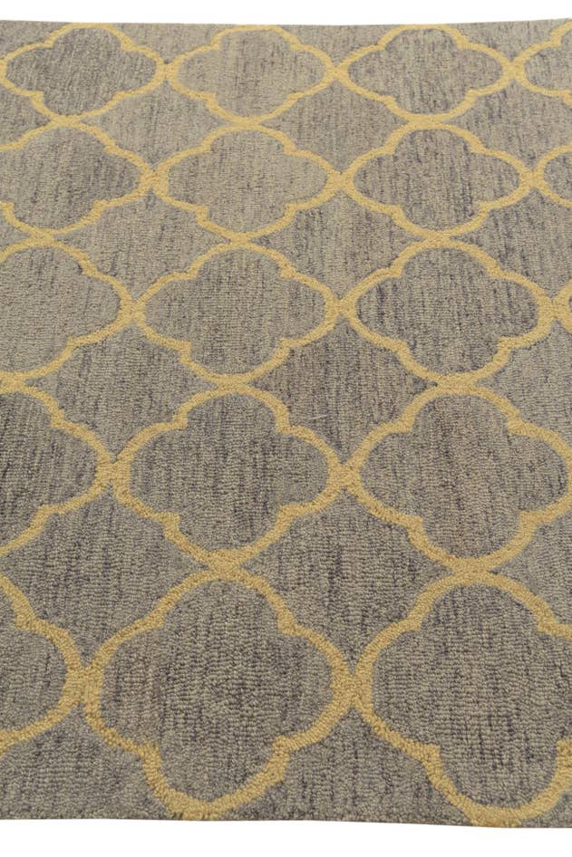 Detail image of 5' 1 x 8' 1 Luna Wool Rug