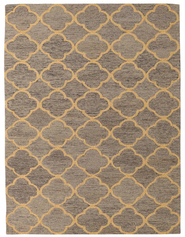 Detail image of 5' 1 x 8' 1 Luna Wool Rug