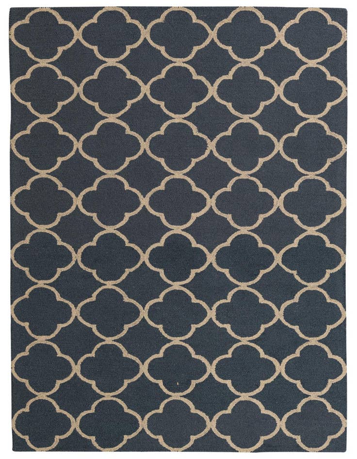 Detail image of 5' 2 x 8' Luna Wool Rug