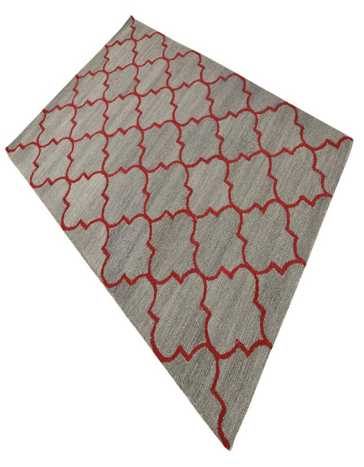 Detail image of 5' 1 x 8' 1 Luna Wool Rug