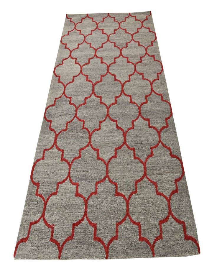 Detail image of 5' 1 x 8' 1 Luna Wool Rug