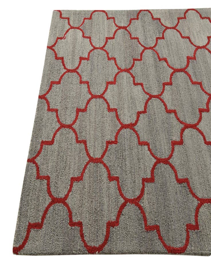 Detail image of 5' 1 x 8' 1 Luna Wool Rug