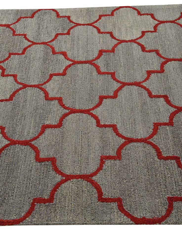 Detail image of 5' 1 x 8' 1 Luna Wool Rug