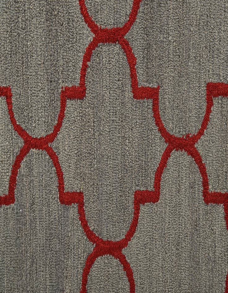 Detail image of 5' 1 x 8' 1 Luna Wool Rug