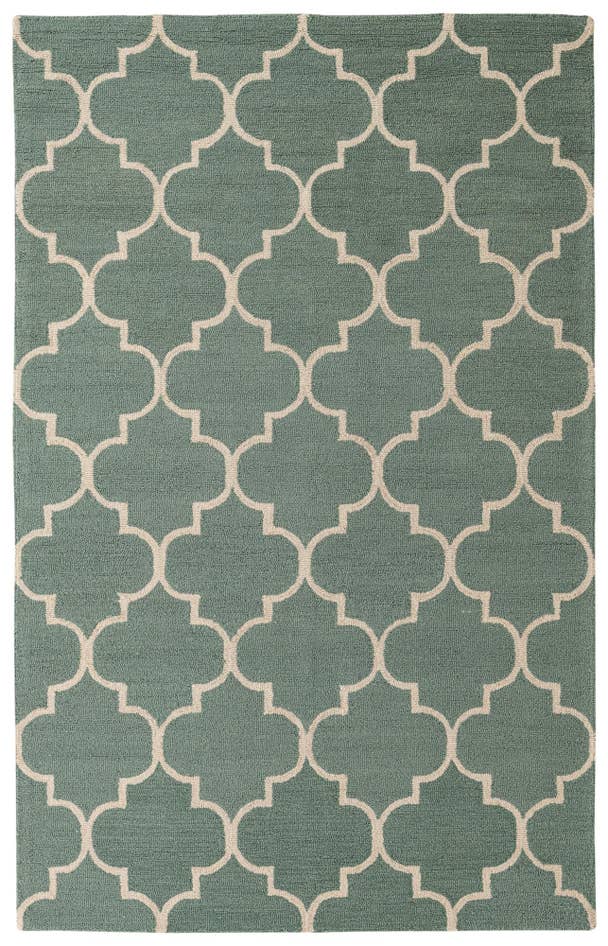 Detail image of 5' x 8' Luna Wool Rug