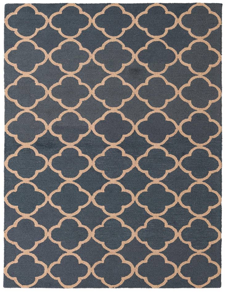 Detail image of 5' 1 x 8' Luna Wool Rug